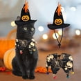thumbnail image 3 of Sombrero Transpirable para Perros Y Gatos Scraf Mago Cachorro Bufanda de sombrero Sunnimix Sombrero de halloween, 3 of 7