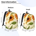 thumbnail image 3 of Yiaed Sunflowers And Butterflies Print Backpack, Premium Laptop Backpack, Travel Backpack for Women, Lightweight Backpacks, Comfortable Back Pack-Small, 3 of 7