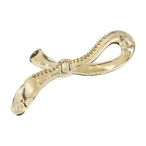 Unique Bargains 1 Pc Fashion Elegant Ribbon Hairpin Hairdo Clip for Women 4.09"x1.57"x0.87" Umber