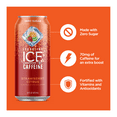Sparkling Ice +Caffeine Zero Sugar Flavored Sparkling Water, Strawberry