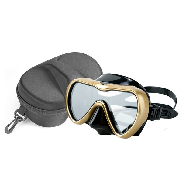 Rongbenyuan Adult Swimming Mask Goggles with Nose Cover Diving Scuba