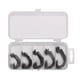 thumbnail image 1 of Pesca De Acero Al Carbono Con Compensación De Manivela Grande, 51 Uds., Anzuelo De Pesca De Carpa Con Púas Para Señuelo De Gusano Suave Eigraketly OD006418-00, 1 of 6