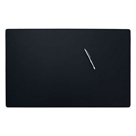 Dacasso Black Leather 30 X 19 Desk Mat Without Rails Walmart