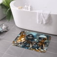thumbnail image 7 of Non Slip Door Mat, Cute Skeletons Figurines Fast Drying Bath Tub Mats, Absorbent Bathroom Rugs Entrance Welcome Mat, Bath MatS for Tub, Floor, Home, Kitchen, Hotel,16x24in, 7 of 7