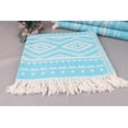 thumbnail image 4 of Hand Towel, Cotton Woven Dish Towel, Turquoise Towel, Plus Design Towel, 24x40 Inches Bathroom Towel, Wholesale Towel, Small Bath Towel,, 4 of 9