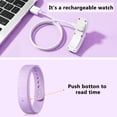 thumbnail image 5 of Kids Fitness Watch with Step Counter, Stopwatch, Calorie & Distance Tracking, Alarm Clock, Soft Silicone Strap,Waterproof watch for kids, 5 of 7