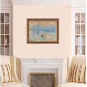 Monet 5D Diamond Painting Kits, Full Drill Famous Diamond Paintings Collection for Home Wall Decor DIY, 12x16in (Impression Sunrise)