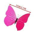 thumbnail image 5 of JHGoosa Creative Cute 3d Butterfly Wall Stickers Seamless Glue Home Decoration Butterfly, 5 of 6