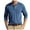 Blue, variant on Posijego Mens Pocket T-Shirts Crew Neck Long Sleeve Button Shirts Loose Lightweight Fall Basic Tee Shirts