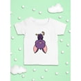 thumbnail image 3 of Cute Funbatty Sleeping. T-Shirt Infant -Image by Shutterstock,  6 Months, 3 of 4