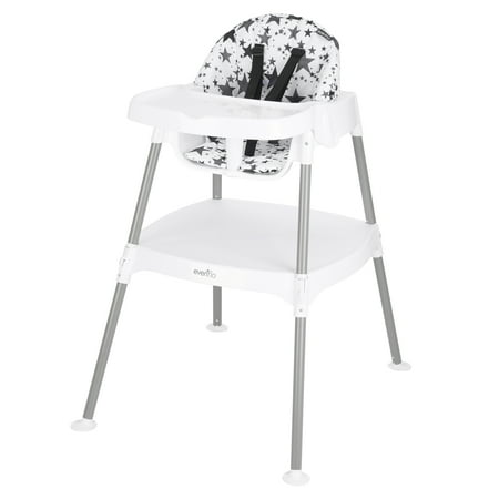 Eat and Grow 4-in-1 Convertible High Chair (Pop Star White)