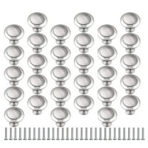 HOMEMAXS 30Pcs Round Kitchen Cabinet Knobs Cabinet Handles Kitchen Drawer Pulls Handles