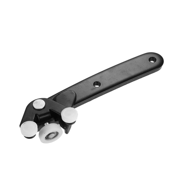 Rodillo de puerta corredera inferior derecho Unique Bargains para Volkswagen Caddy 2003-2018 Metal negro