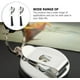 thumbnail image 2 of Retractable Keychain Badge Retractable Key Ring Keychain (silver) (2pcs), 2 of 5