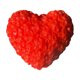 thumbnail image 2 of Juguete para aliviar el estrés en forma de corazón | Bola blandita blanda de crecimiento lento | Ejercitador de manos ansiolítico de textura suave | Juguete exprimible portátil para relajarse | 1, 2 of 3