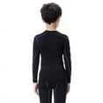thumbnail image 3 of Kids Boys Compression Base Layers Quick Dry Long Sleeve Sports T-Shirts, 3 of 3
