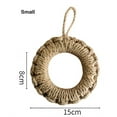 thumbnail image 4 of Jute Trivets Woven Trivets Doughnut-shaped Pot Holder, Braided Heat Proof Mat for Hot Pots, Hot Dishes, Pans, Teapot And Tableto (Large), 4 of 6