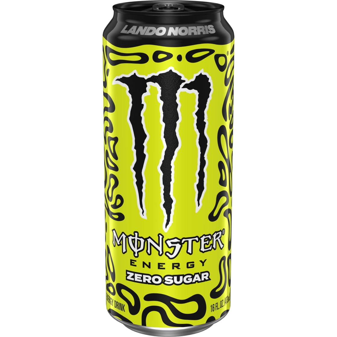 Monster Energy, Lando Norris, Sugar Free Energy Drink, 16 fl oz