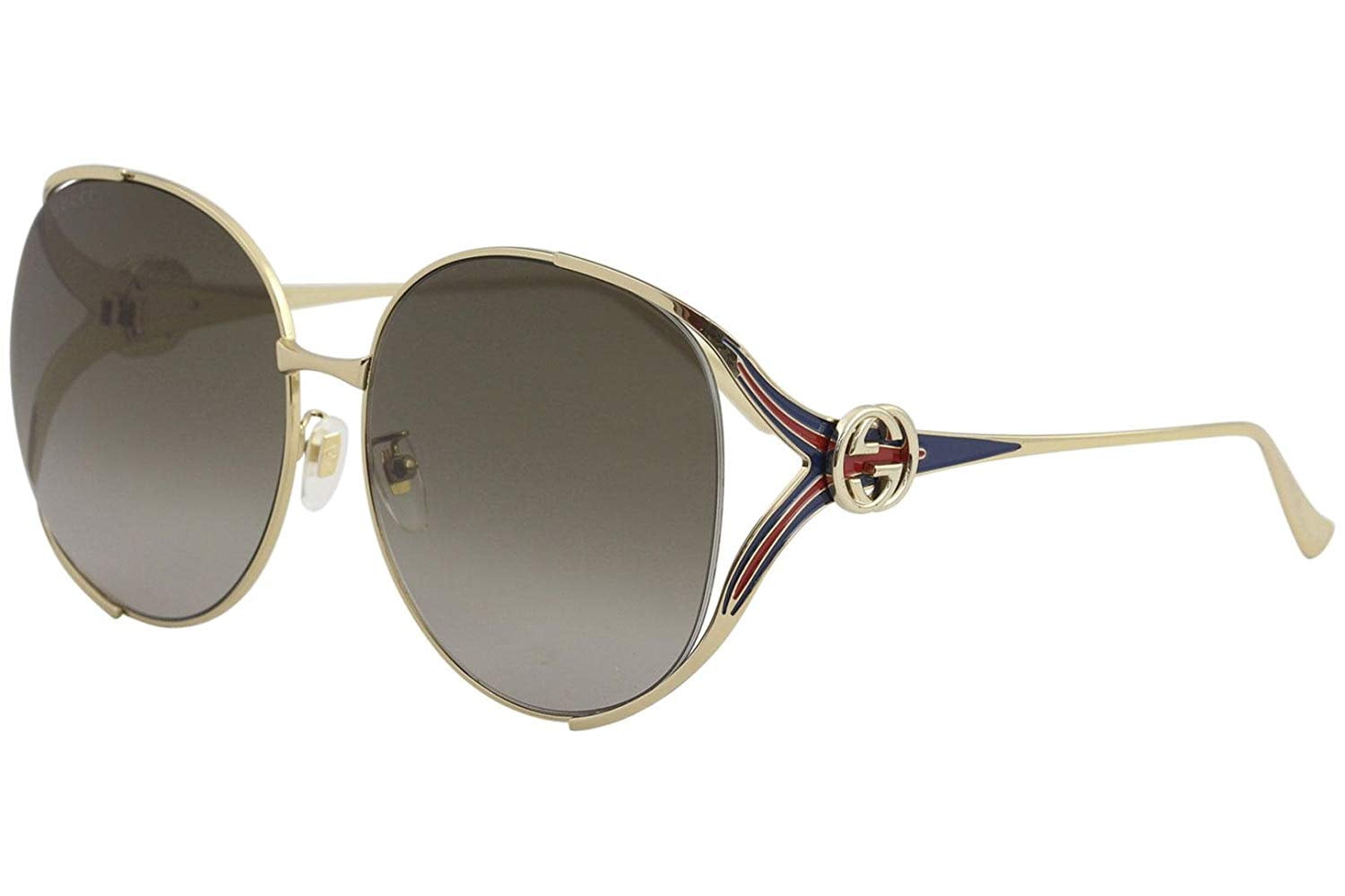 gucci oversized round sunglasses