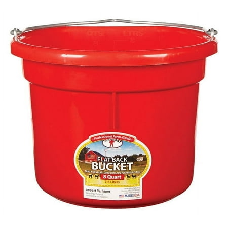 1 PC Little Giant 8 qt Bucket Red