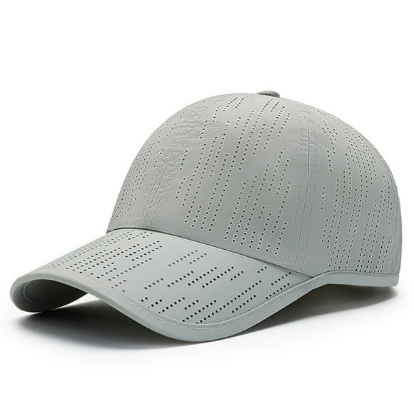 Pavied Baseball Cap Visor Hats Men And Women Summer Fashion Outdoor Casual Sunscreen Baseball Caps Visors Hats Snapback Hats Running Hat Gray One Size