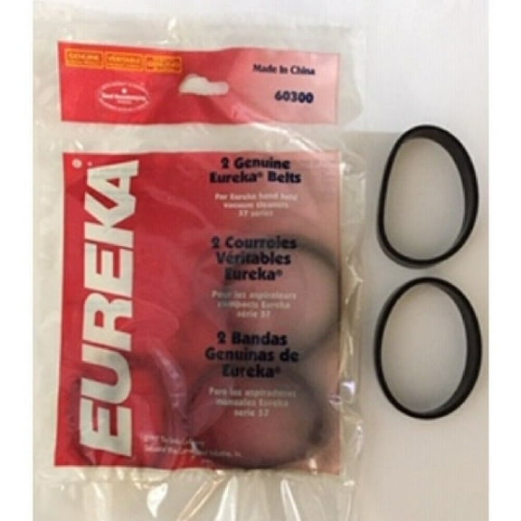Genuine Eureka Hand Vac Model 57 Belt 2-Pack - 60300