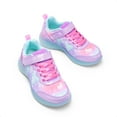 thumbnail image 3 of Dream Pairs Girls' Light-Up Sneakers with Velcro Strap, Colorful Rainbow Design, Comfortable Athletic Shoes for Kids, 3 of 6