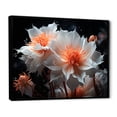 thumbnail image 2 of Designart "Subaquatic Floral Coral" Coastal Coral Under Water Floater Framed Canvas Art Print, 2 of 5