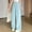 A_ Light Blue, variant on Olyvenn Stylish Cotton Wide Leg Flowy Pants for Women High Waist Pockets Casual Loose Trousers Summer Flowy Pants Daily Black S