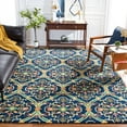 thumbnail image 2 of SAFAVIEH Heritage Tana Floral Area Rug, Navy/Yellow, 8' x 10', 2 of 8