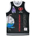 thumbnail image 2 of Juice Wrld Men's Headgear Classics Premium Embroidered Mesh Basketball Jersey (X-Small, Black), 2 of 6