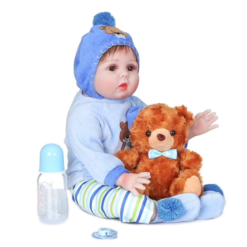 Amdohai Decdeal Reborn Dolls 22 Inch Lifelike Weighted Baby Soft