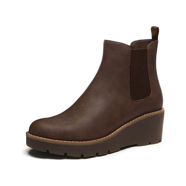 Bota Botin Para Mujer Chelsea Tacon Talla 25 Café