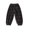 thumbnail image 3 of LZHGirlshop Uniform Pants for Boys Girls Casual Stripe Printed with Pocket Elastic Waist Sweatpants Trousers Pajama Pants,1PC Blue+1PC Gray+1PC White,12M, 3 of 8