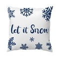 thumbnail image 3 of Xuniizn Christmas Pillow Covers 18x18 inch Xmas Decorations Soft Plush Faux Fur Wool Christmas Throw Pillow Cases Winter Holiday Decor for Sofa Living Room, 3 of 7