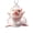 D, variant on Acrylic Cartoon Pig Hanging Decoration with Bead Chain Car Rearview Mirror Pig Ornament Keychain Backpack Animal Pendant Birthday Gift C