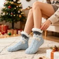 thumbnail image 7 of TRANSLINK Slipper Socks for Women with Gripper Winter Socks Warm Cozy Xmas Gift, 7 of 7