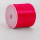 thumbnail image 1 of Nvzi Hilo elástico de 0,7 mm para pulseras, cordón elástico de cuentas de cristal para hacer joyas, rosa oscuro, 1 of 5