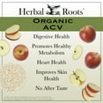 thumbnail image 4 of Herbal Roots Organic Apple Cider Vinegar Capsules with Mother and Cayenne, Detox Digestive Health, 60 Vegan Capsules, 4 of 9