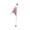 Pink, variant on Cat Toy Teaser Wand for Indoor Cats Interactive Cat Play Toy with Wire Chaser Wand Beads Feather for Exercise Play (Pink)