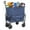 Dark Blue, variant on Folding Wagon Cart Beach Wagon Heavy Duty Utility Cart Utility Wagon Grocery Cart for for Camping