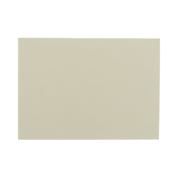 JAM Paper Flat Note Cards, 3 1/2 x 4 7/8, Ivory, 100/Pack