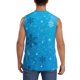 thumbnail image 4 of Fotbe Winter With Snowflakes Men's Camiseta sin Mangas Estampada para Hombres, Playera Casual para Gimnasio, Entrenamiento, Playa-X-Large, 4 of 7