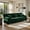 Green, variant on Spaco 3-Seat Modular Sectional Sofa in Soft Chenille Fabric, Deep Seat Cloud-Like Comfort, Round Bolster Armrests, Flexible L-Shaped Living Room Couch for Small Spaces, Gray