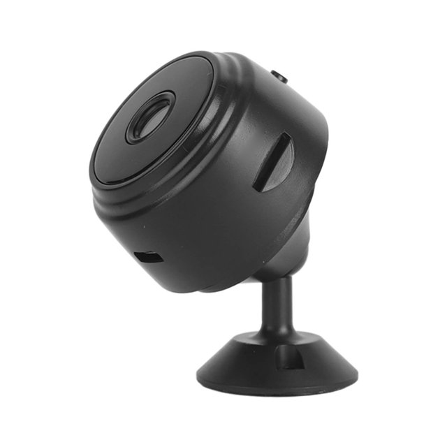 Cámara de Seguridad, De Vigilancia de 120 de Gran Angular Wifi inalámbrico Negro 720p Para Ancianos