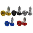 thumbnail image 5 of BUYISI Motorcycle Handlebars End Handlebars Metal Handlebars Weight Block Slider Yellow, 5 of 5