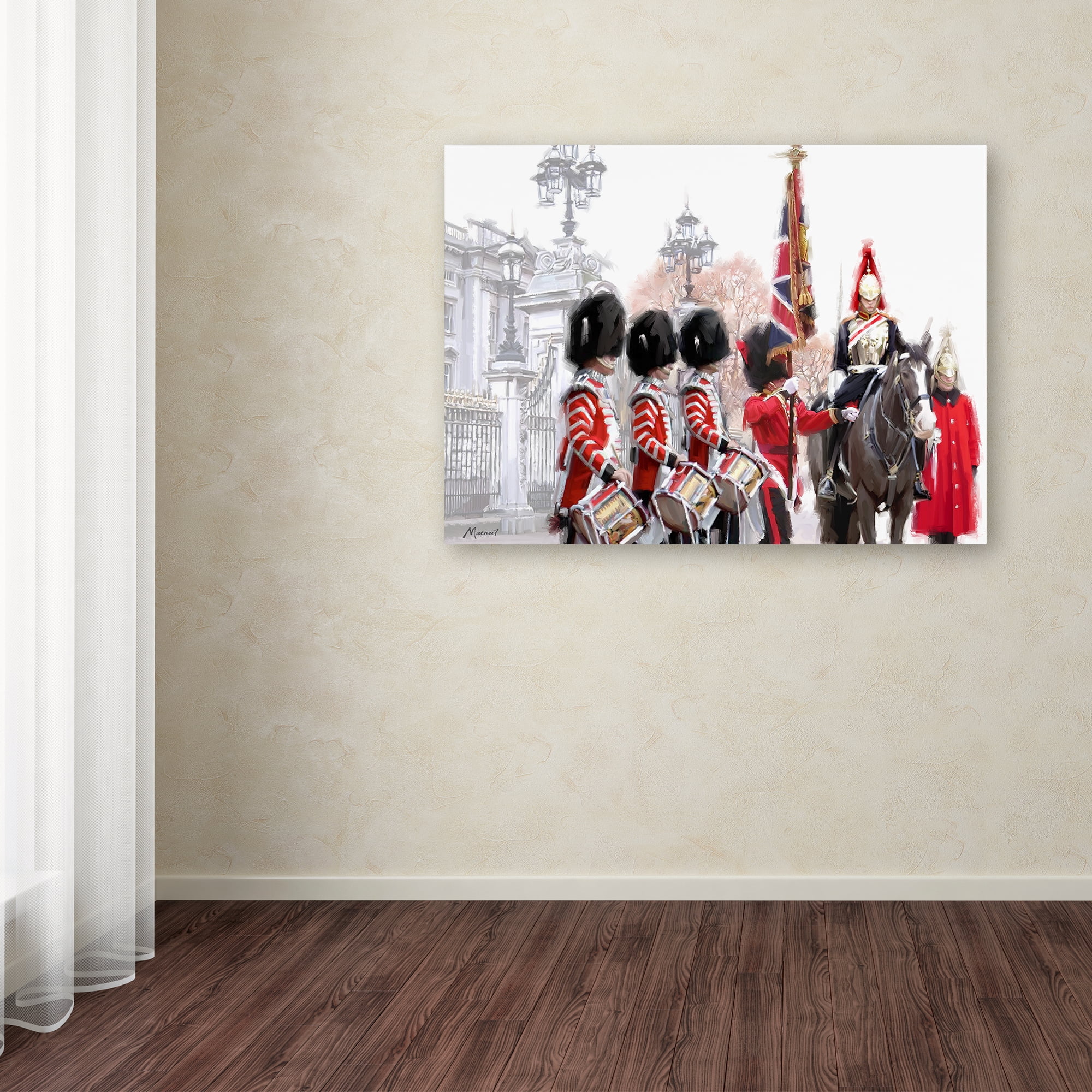The Macneil Studio 'Changing Of The Guard' Canvas Art