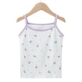 thumbnail image 3 of Coerni Summer Girls Cool Vest Pure Cotton Small Children's Vest Bottom To Wear Sleeveless Top Baby Outside To Wear Shirt Girl Workout Too, 3 of 3
