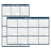 House Of Doolittle 396 Poster Style Reversible/Erasable Yearly Wall Calendar 24 x 37