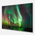 thumbnail image 2 of Green Northern Lights Aurora 40.00" x 30.00" Painting Art Prints, by Designart, 2 of 5